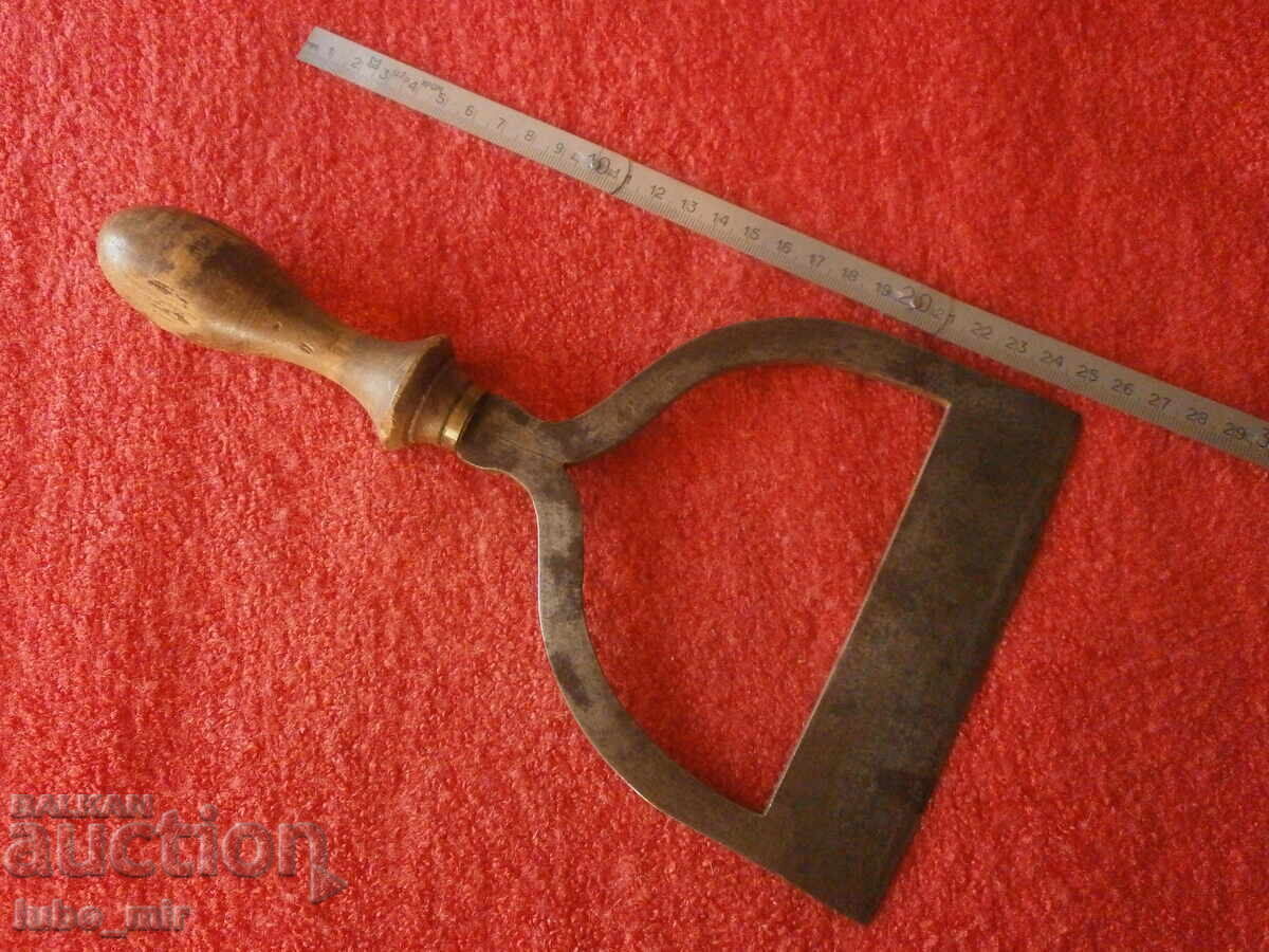 Delivery of Antique Forged Swedish Meat Cleaver