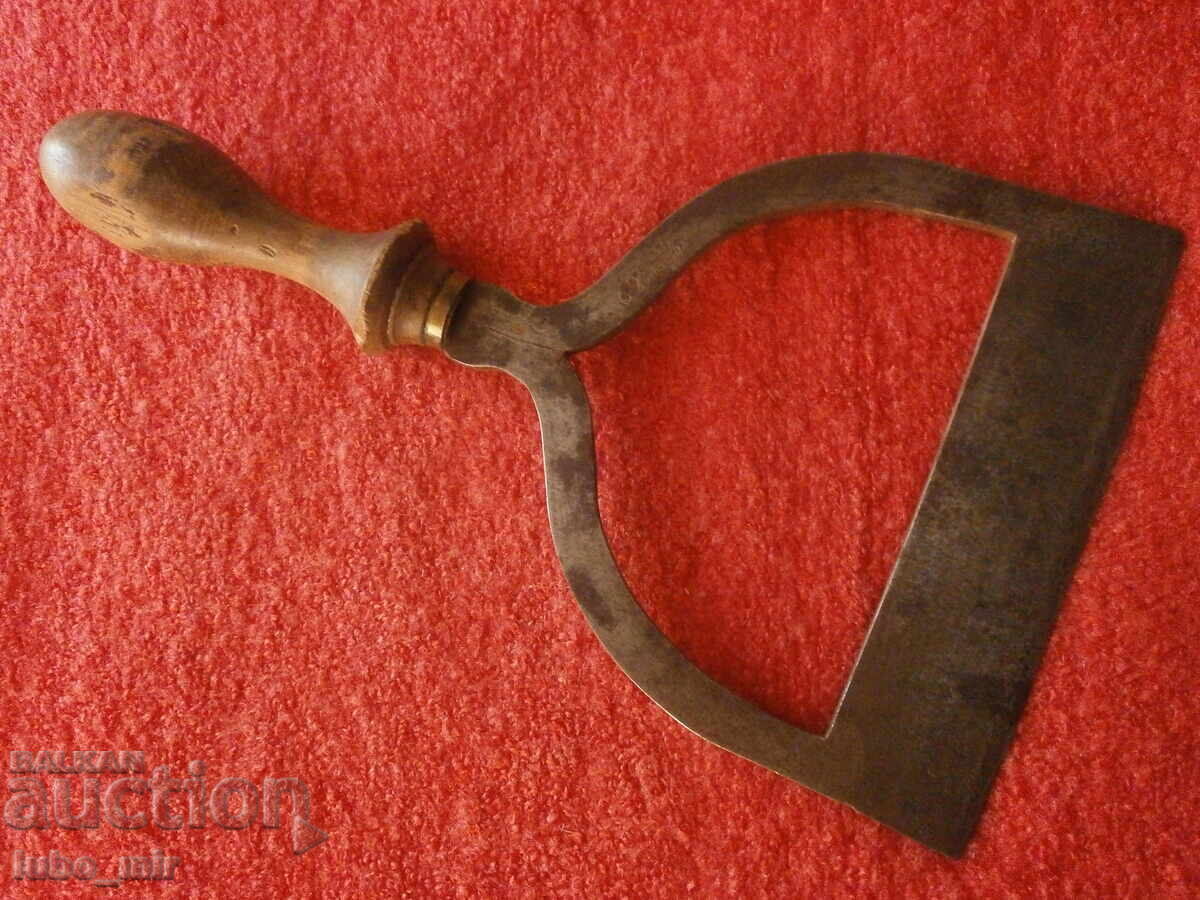 Antique Forged Swedish Meat Cleaver - 6