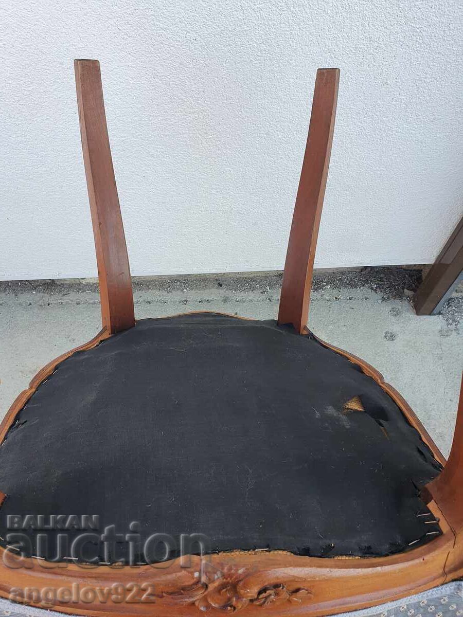 Scaun vintage din lemn masiv, frumos!!! - 7 Scaun vintage din lemn masiv, frumos!!! - 7