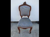 Красив винтидж дървен стол масив!!!