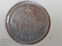 Δανία 1 κορώνα, 1915