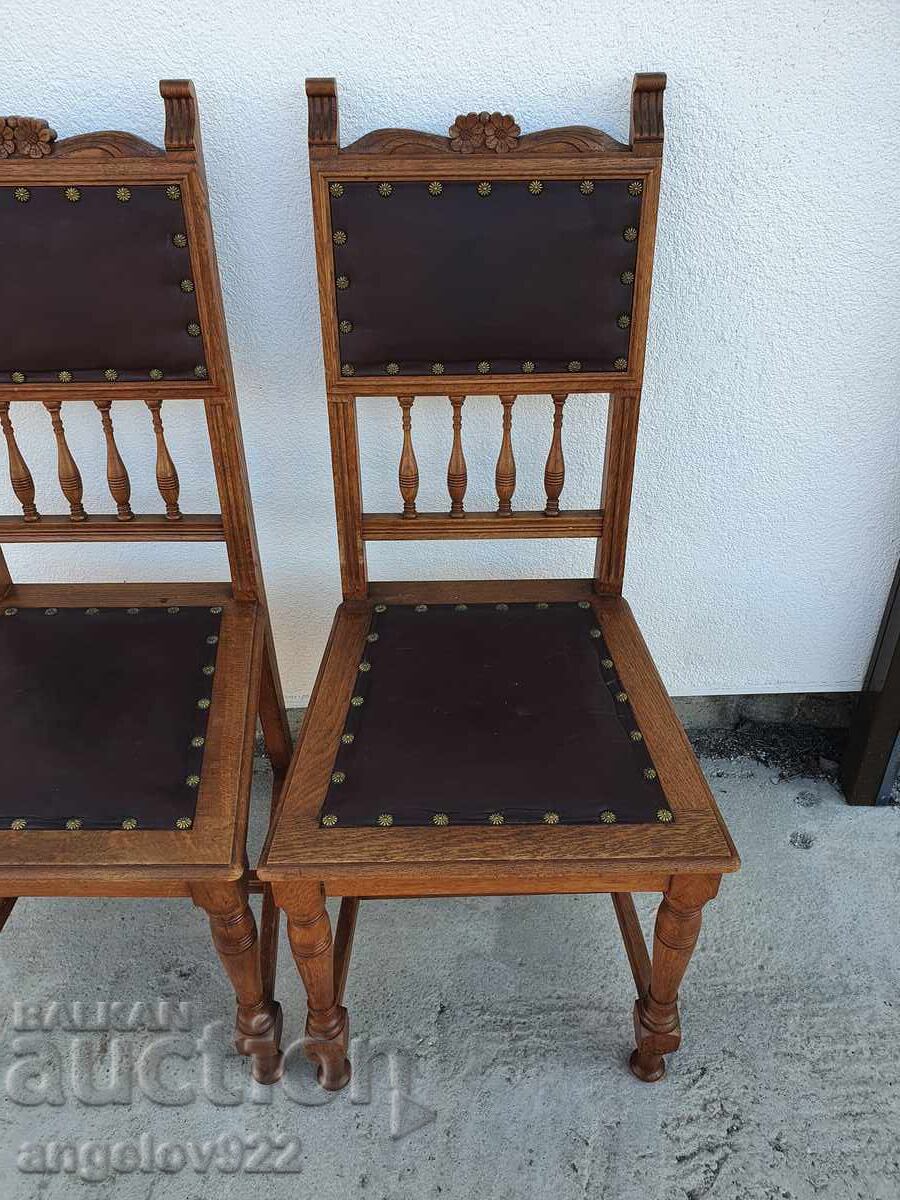 Auction  Beautiful vintage wooden chairs, solid wood!!!