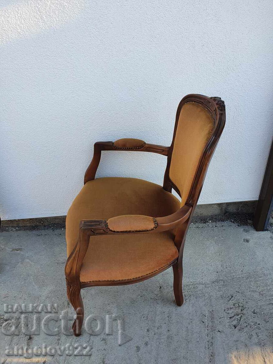 Beautiful vintage solid wood chair!!! - 5