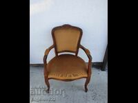 Scaun vintage din lemn masiv, frumos!!!