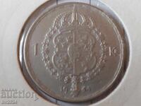 Σουηδία 2 νομίσματα των 1 κορώνα 1944/1949