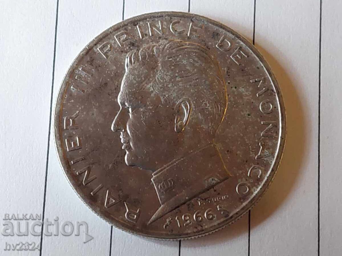 Monaco 5 franci, 1966 cu preț € 35.00 | 68.45 BGN