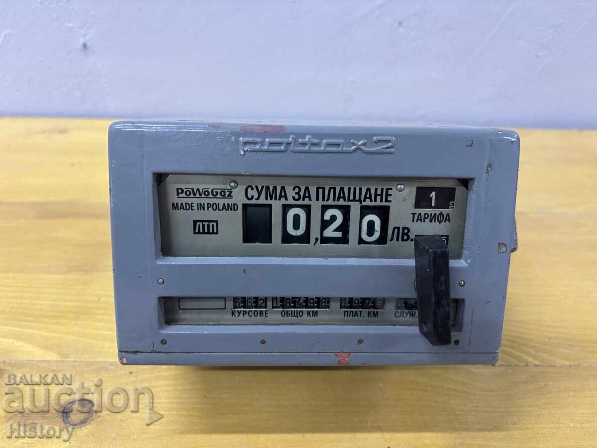 Taximeter Powogaz with price € 150.00 | 293.37 BGN Taximeter Powogaz with price € 150.00 | 293.37 BGN