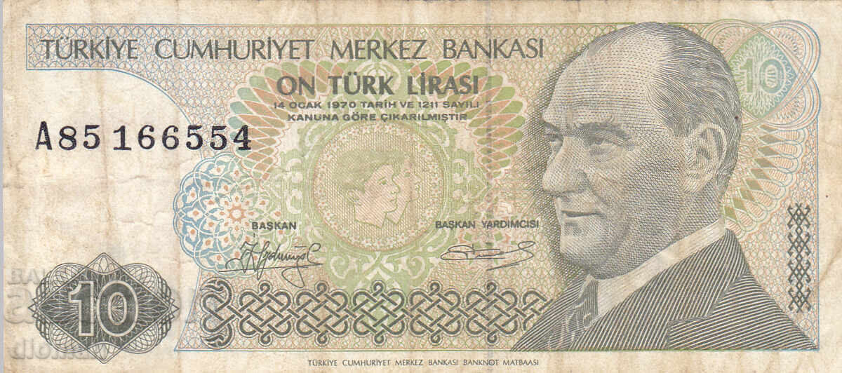 dioman - TURCIA - 10 LIRĂ dioman - TURCIA - 10 LIRĂ