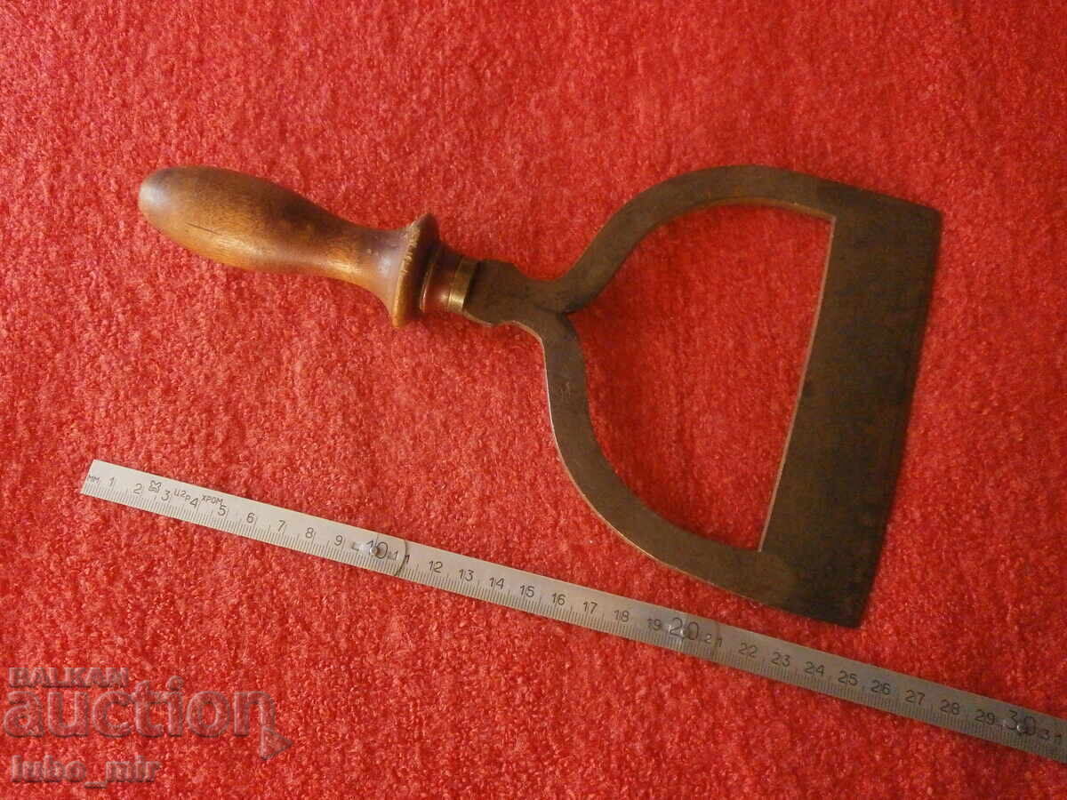 Delivery of Old Swedish Wrought Iron Cleaver