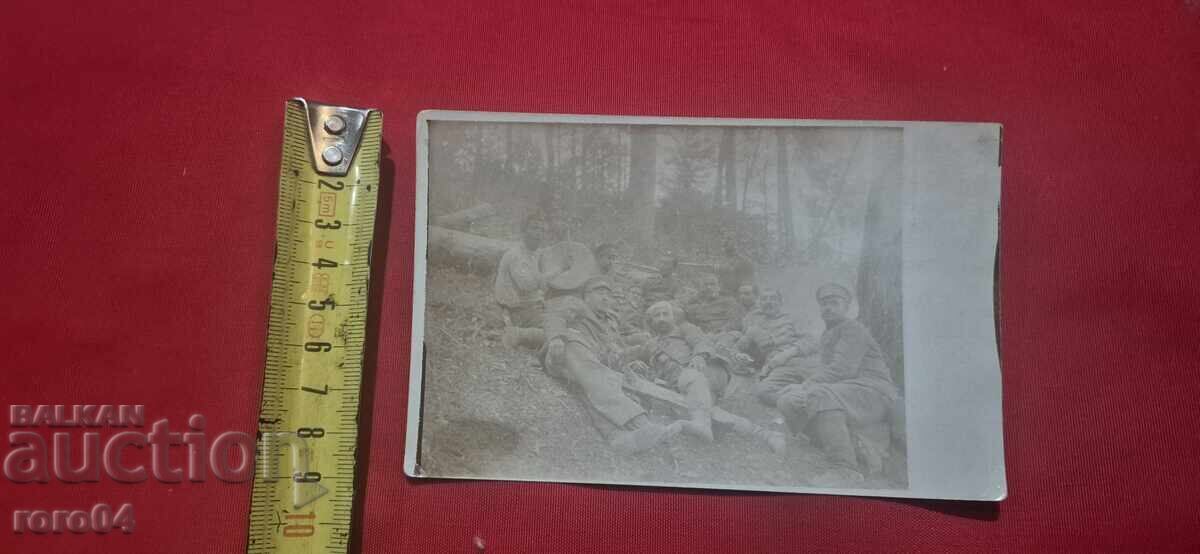 FOTOGRAFIE VECHE MILITARĂ BULGARĂ - WW I - 5