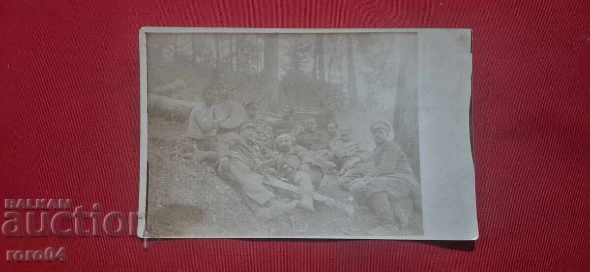 FOTOGRAFIE VECHE MILITARĂ BULGARĂ - WW I FOTOGRAFIE VECHE MILITARĂ BULGARĂ - WW I