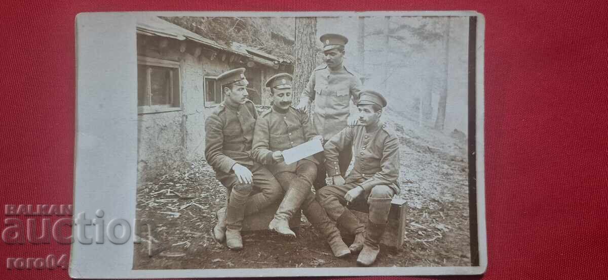 FOTOGRAFIE VECHE MILITARĂ BULGARĂ - WW I FOTOGRAFIE VECHE MILITARĂ BULGARĂ - WW I