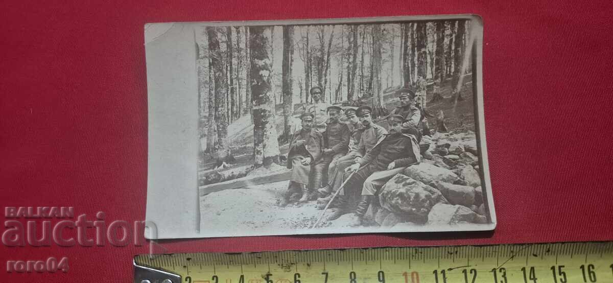 FOTOGRAFIE VECHE MILITARĂ BULGARĂ - WW I - 5 FOTOGRAFIE VECHE MILITARĂ BULGARĂ - WW I - 5