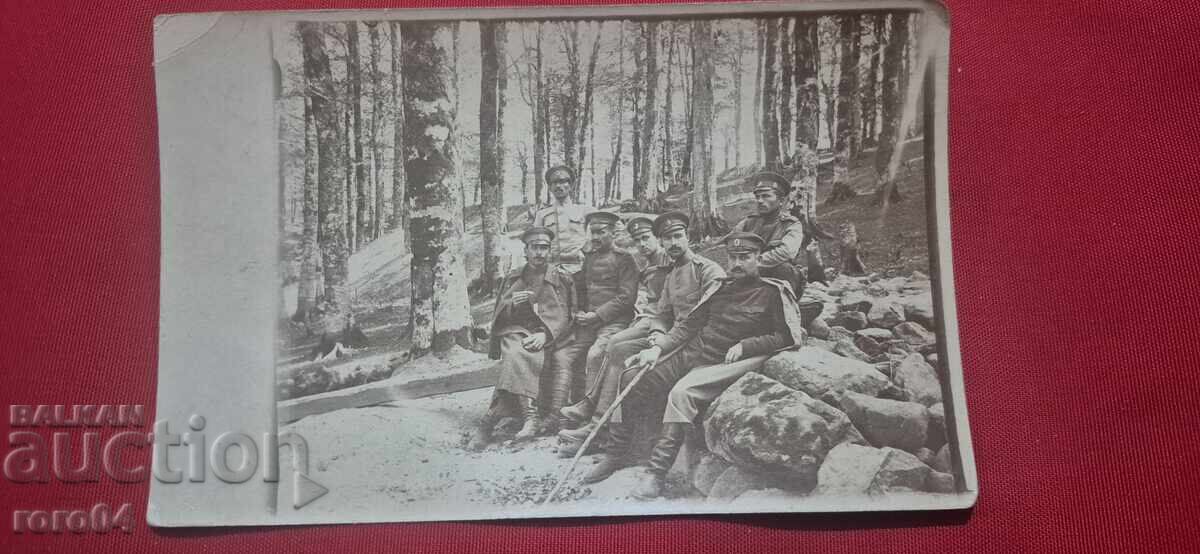 FOTOGRAFIE VECHE MILITARĂ BULGARĂ - WW I FOTOGRAFIE VECHE MILITARĂ BULGARĂ - WW I