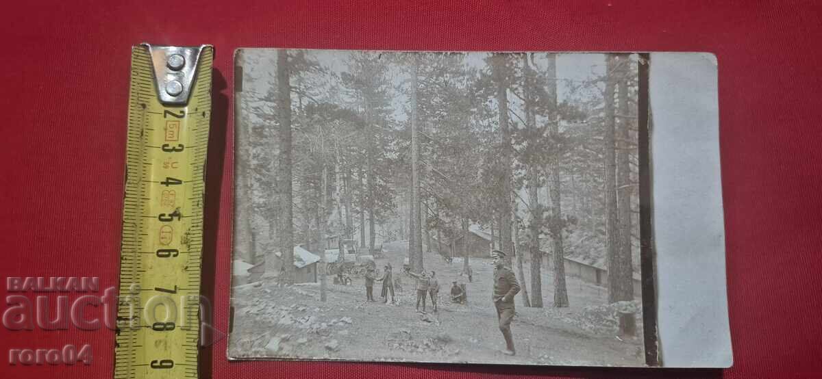 FOTOGRAFIE VECHE MILITARĂ BULGARĂ - WW I - 5 FOTOGRAFIE VECHE MILITARĂ BULGARĂ - WW I - 5
