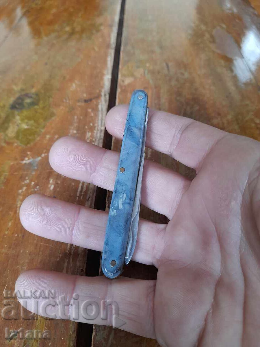 Licitație Cuțit de buzunar vechi, lamă, lamă