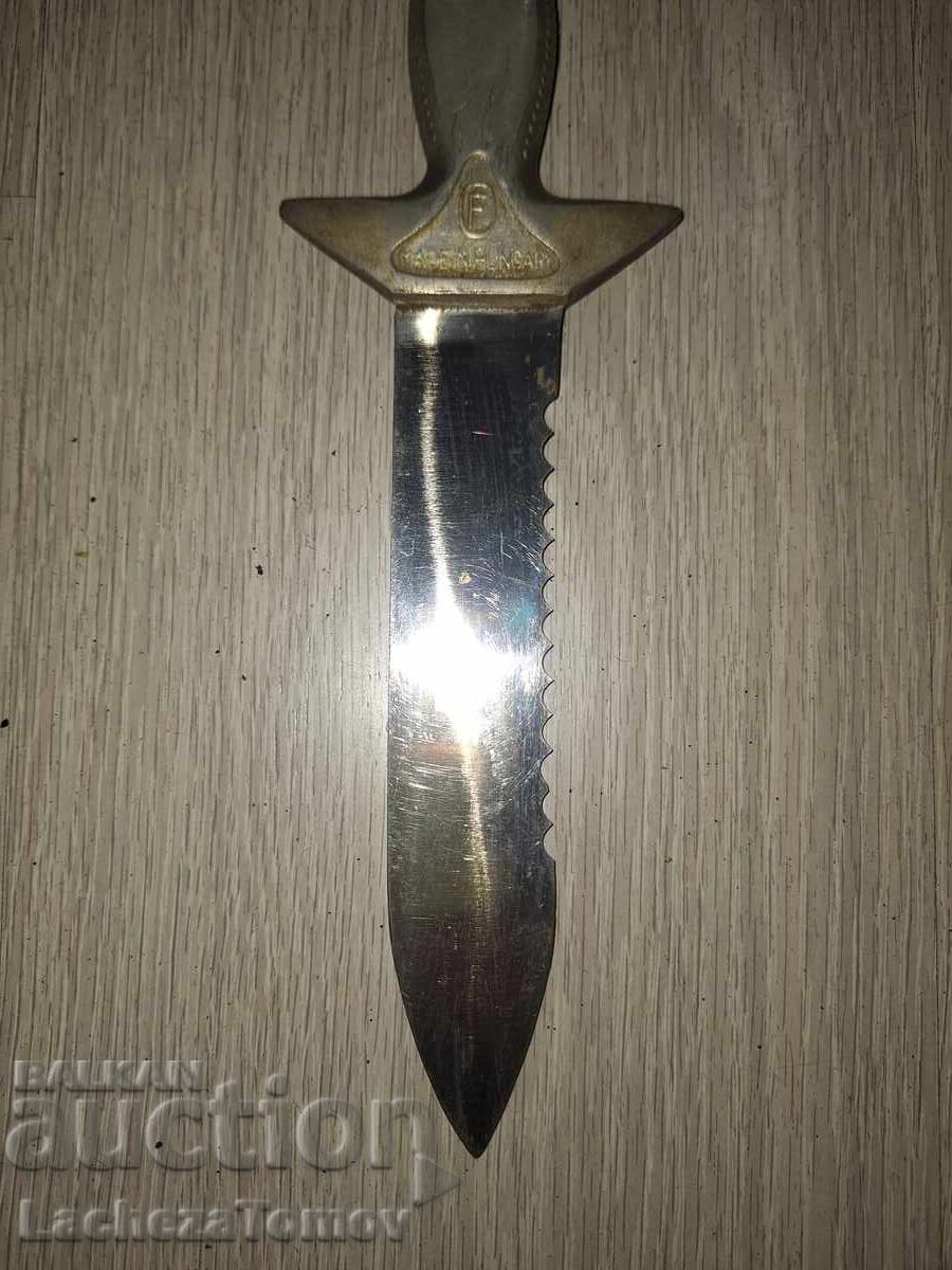 Μαχαίρι κατάδυσης Ουγγαρίας, λεπίδα σε άριστη κατάσταση - 6
