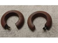 Обеци от дърво