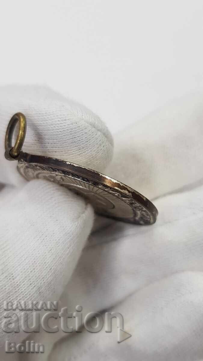 Δημοπρασία Bŭlgarski Tsarski Μετάλλιο, Cherven Krŭst 1915 - Ασημένιο Δημοπρασία Bŭlgarski Tsarski Μετάλλιο, Cherven Krŭst 1915 - Ασημένιο