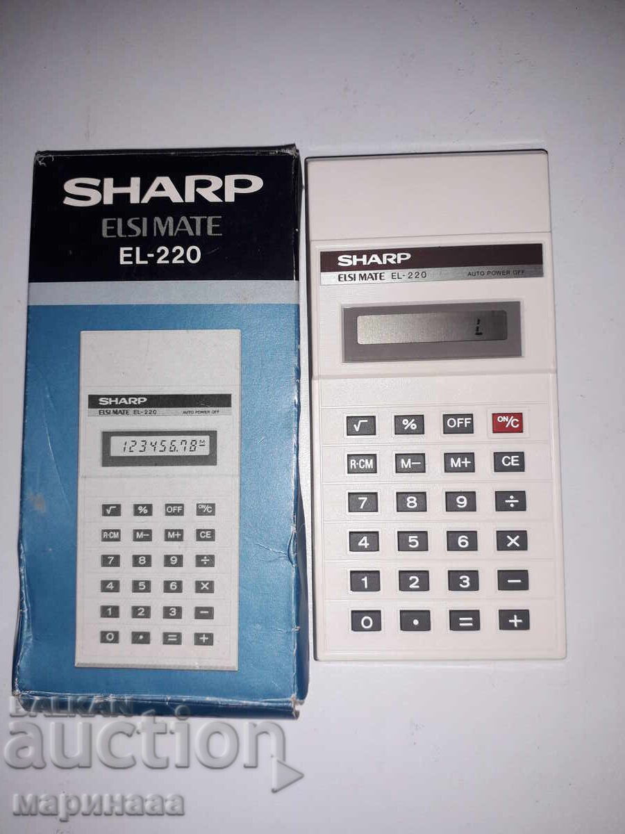 Доставка на КАЛКУЛАТОР ''SCHARP''. ЯПОНИЯ Доставка на КАЛКУЛАТОР ''SCHARP''. ЯПОНИЯ
