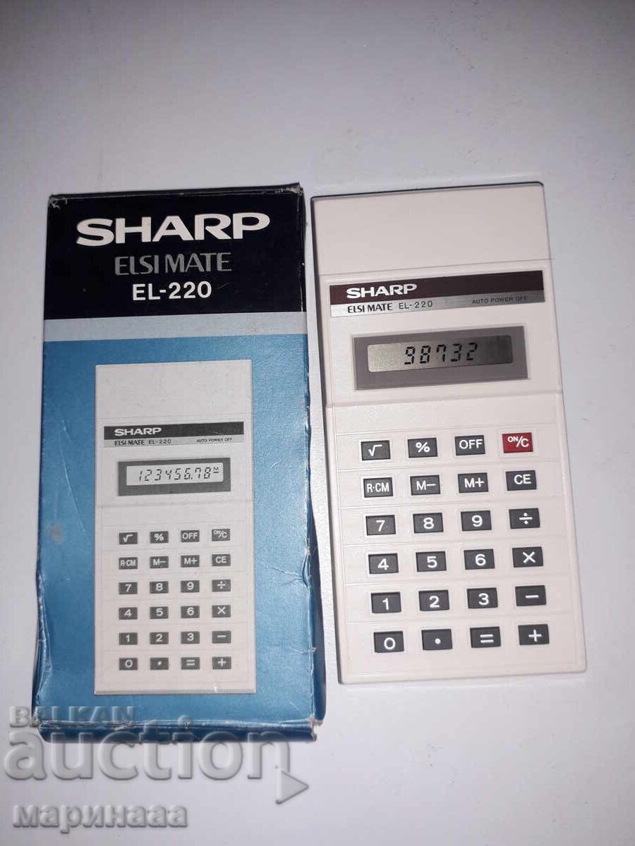 КАЛКУЛАТОР ''SCHARP''. ЯПОНИЯ КАЛКУЛАТОР ''SCHARP''. ЯПОНИЯ