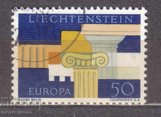 Европа СЕПТ 1963 Лихтенщайн
