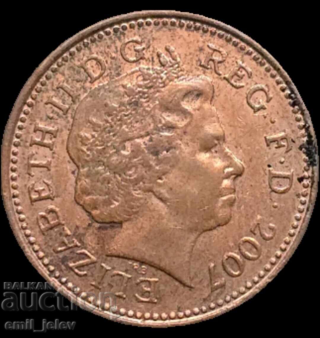 Licitație 1 penny - Regatul Unit (United Kingdom) 2007 Licitație 1 penny - Regatul Unit (United Kingdom) 2007