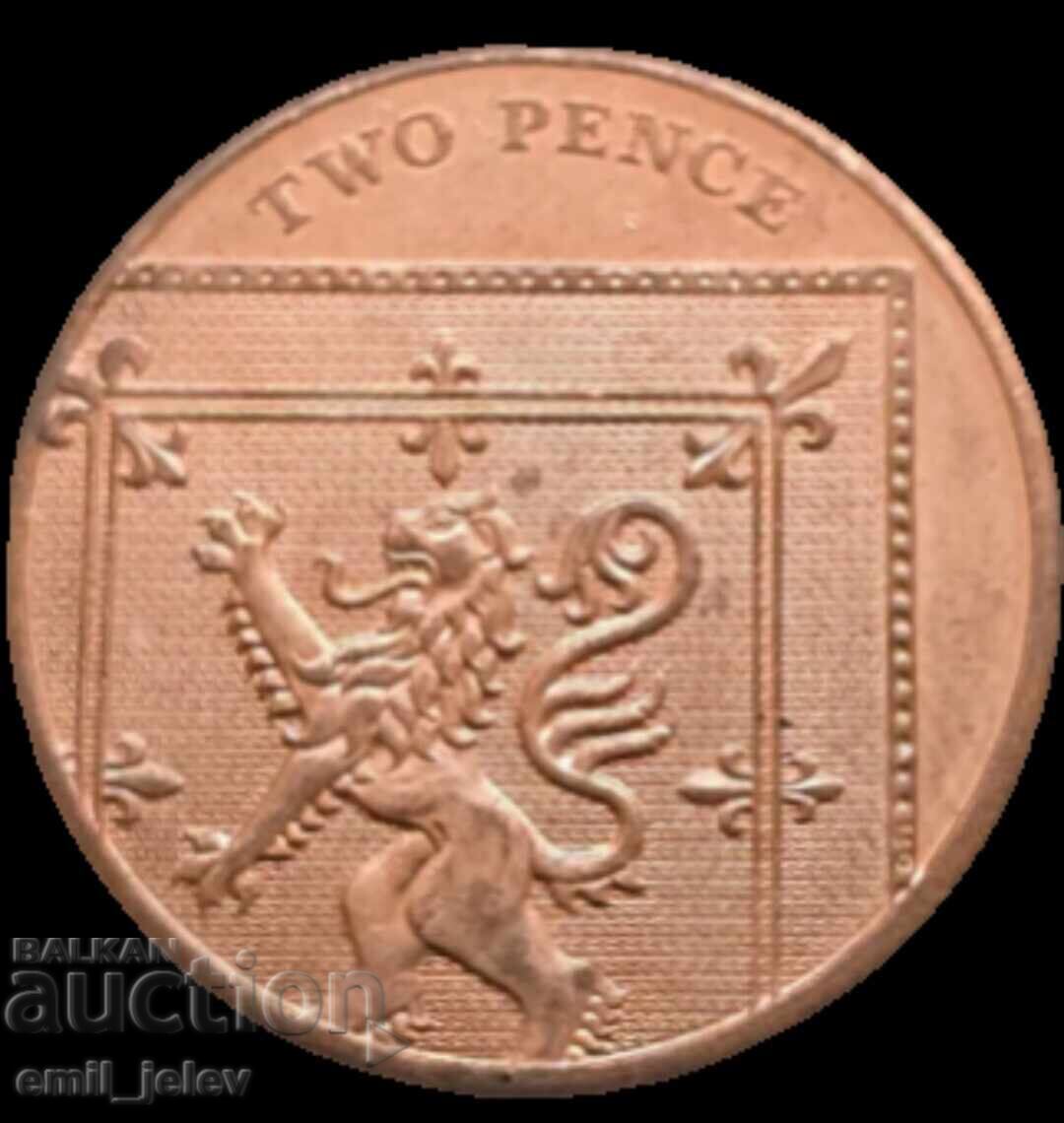 2 penny - Regatul Unit (United Kingdom) 2012 god cu preț € 0.20 | 0.39 BGN 2 penny - Regatul Unit (United Kingdom) 2012 god cu preț € 0.20 | 0.39 BGN