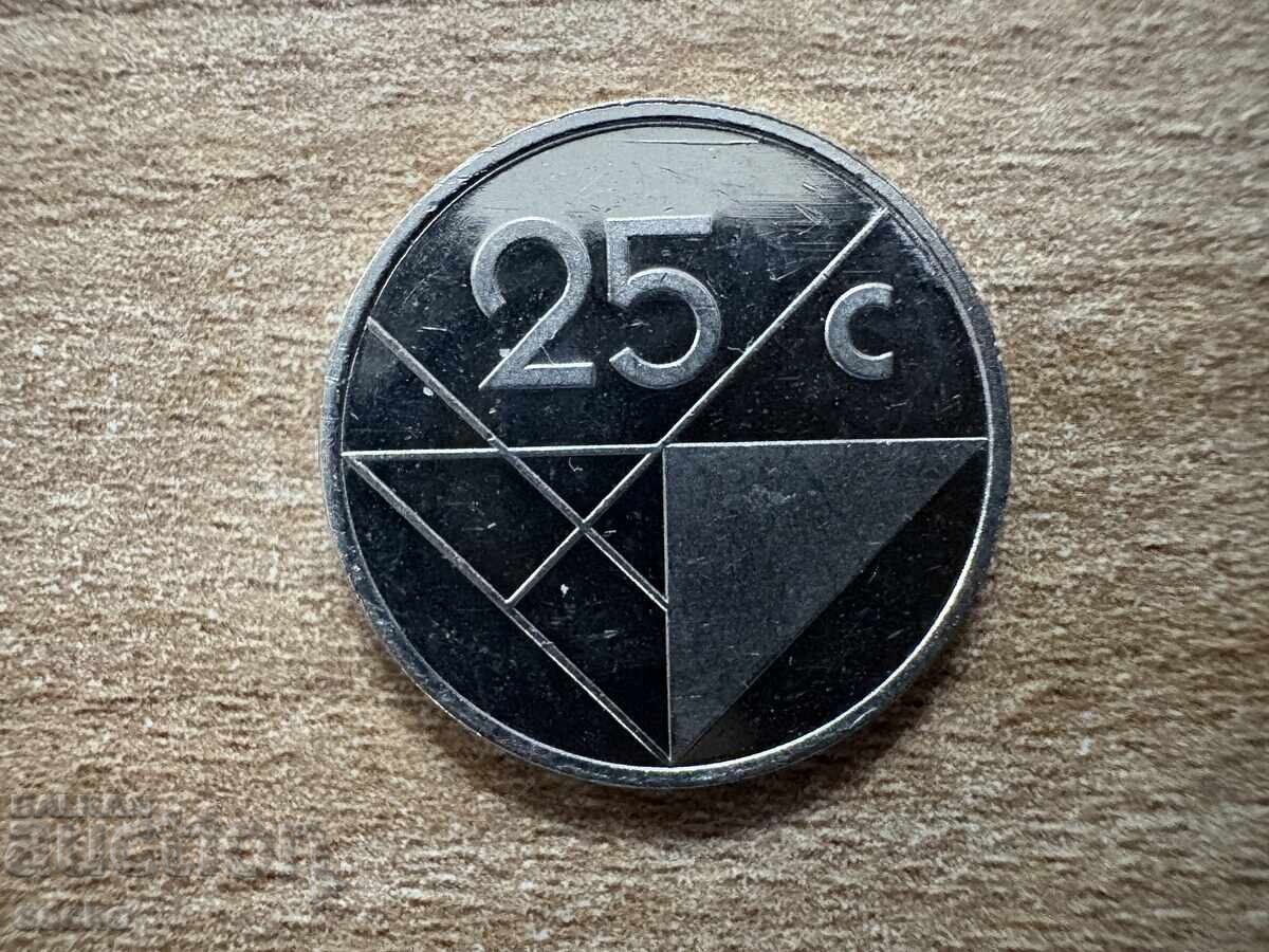 Аруба - 25 цента (1986)