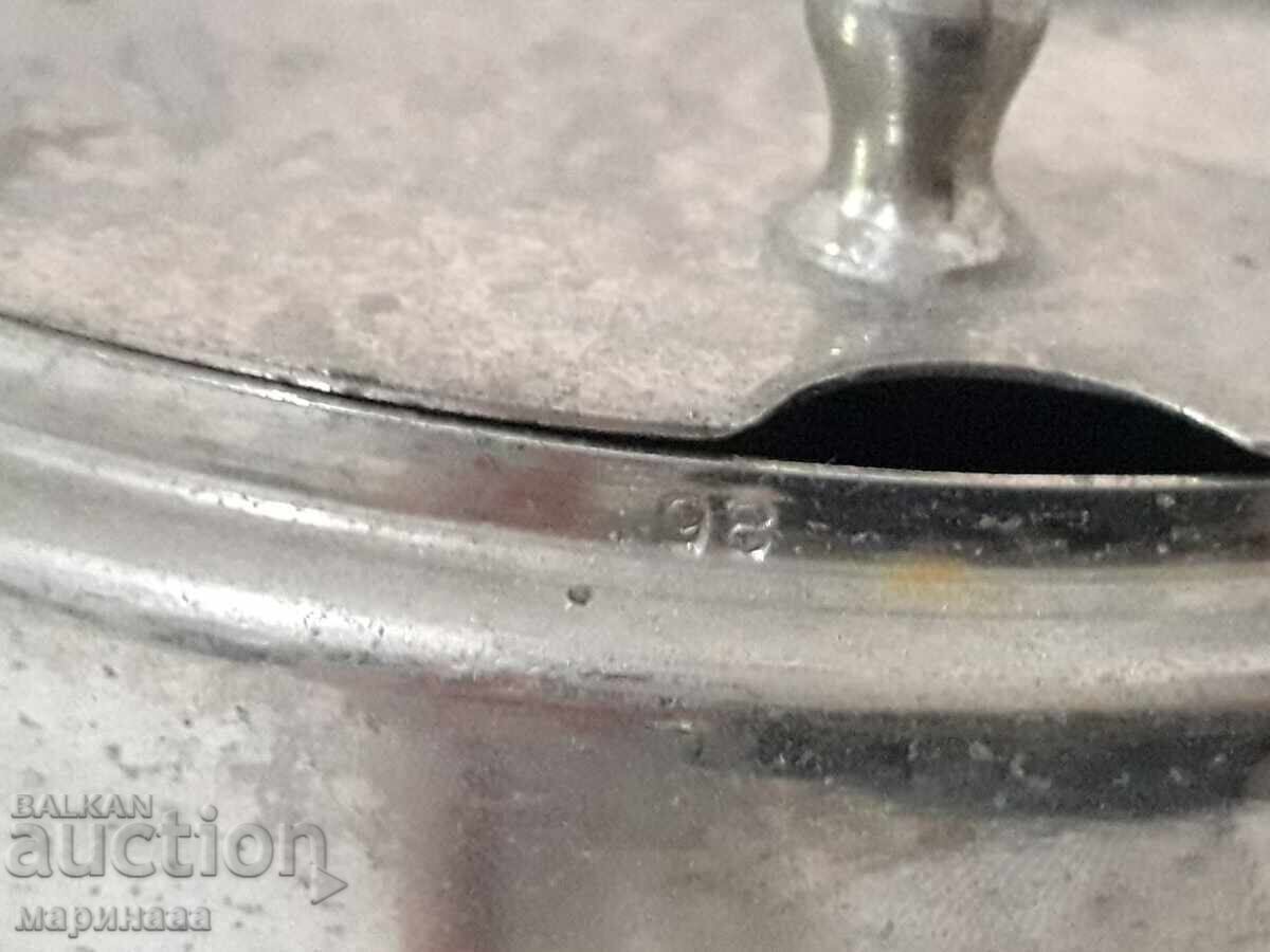 Antique Large Sugar Bowl. 1920s - 5 Antique Large Sugar Bowl. 1920s - 5