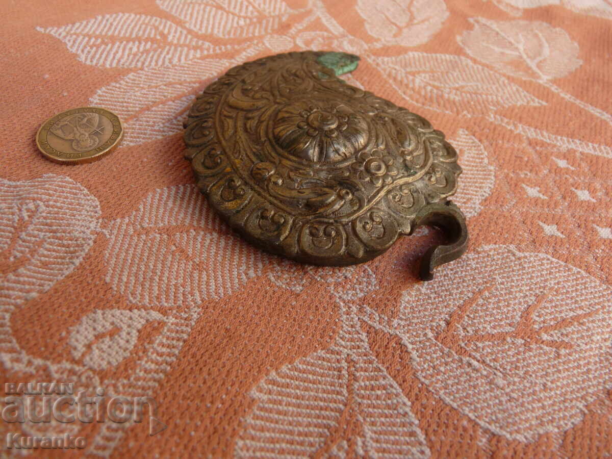 Auction Authentic Revival-era buckle 10 / 7 cm Auction Authentic Revival-era buckle 10 / 7 cm