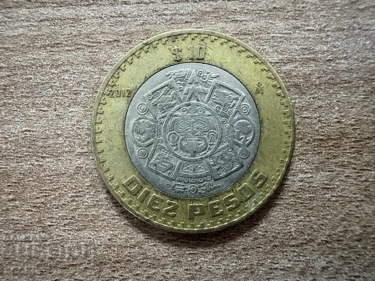 Мексико - 10 песос (2012)
