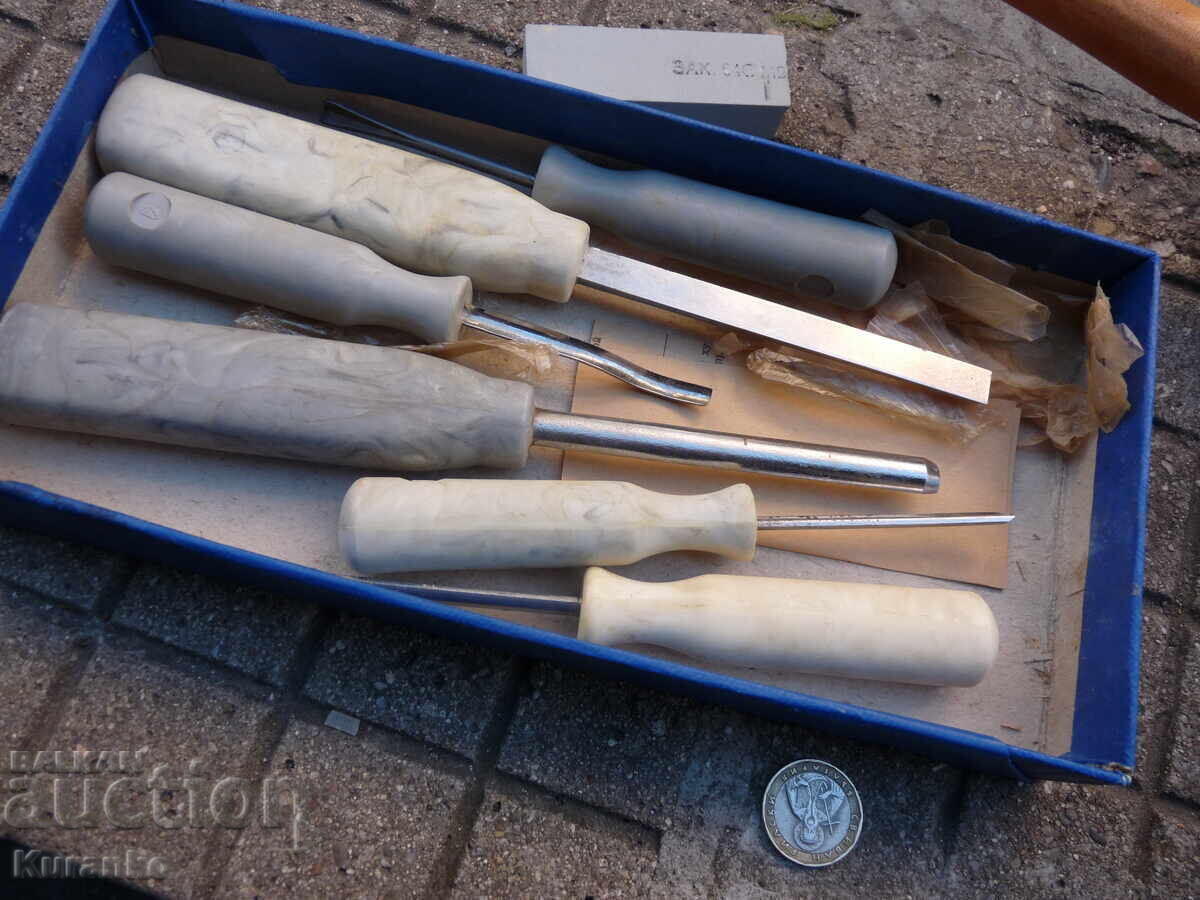 Delivery of Wood Carving Tools USSR Excellent Set