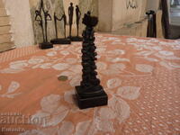 Παλαιό μπρούτζινο ειδώλιο πλαστικό 17 εκ