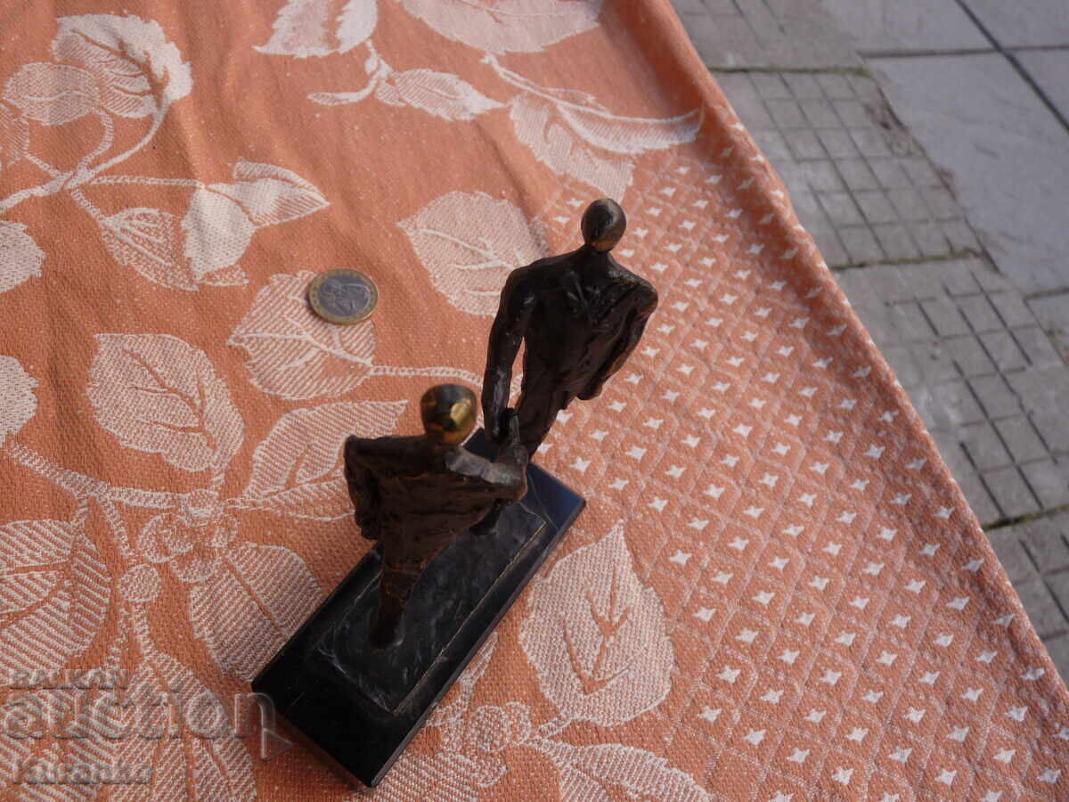 Old bronze statuette sculpture 15 cm with price € 40.00 | 78.23 BGN