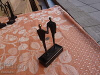 Παλαιό μπρούτζινο ειδώλιο πλαστικό 15 εκ