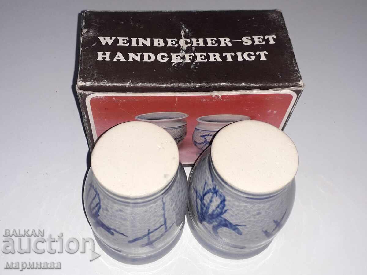 Аукцион ЧАШИ ЗА ВИНО. КУТИЯ. ГЕРМАНИЯ