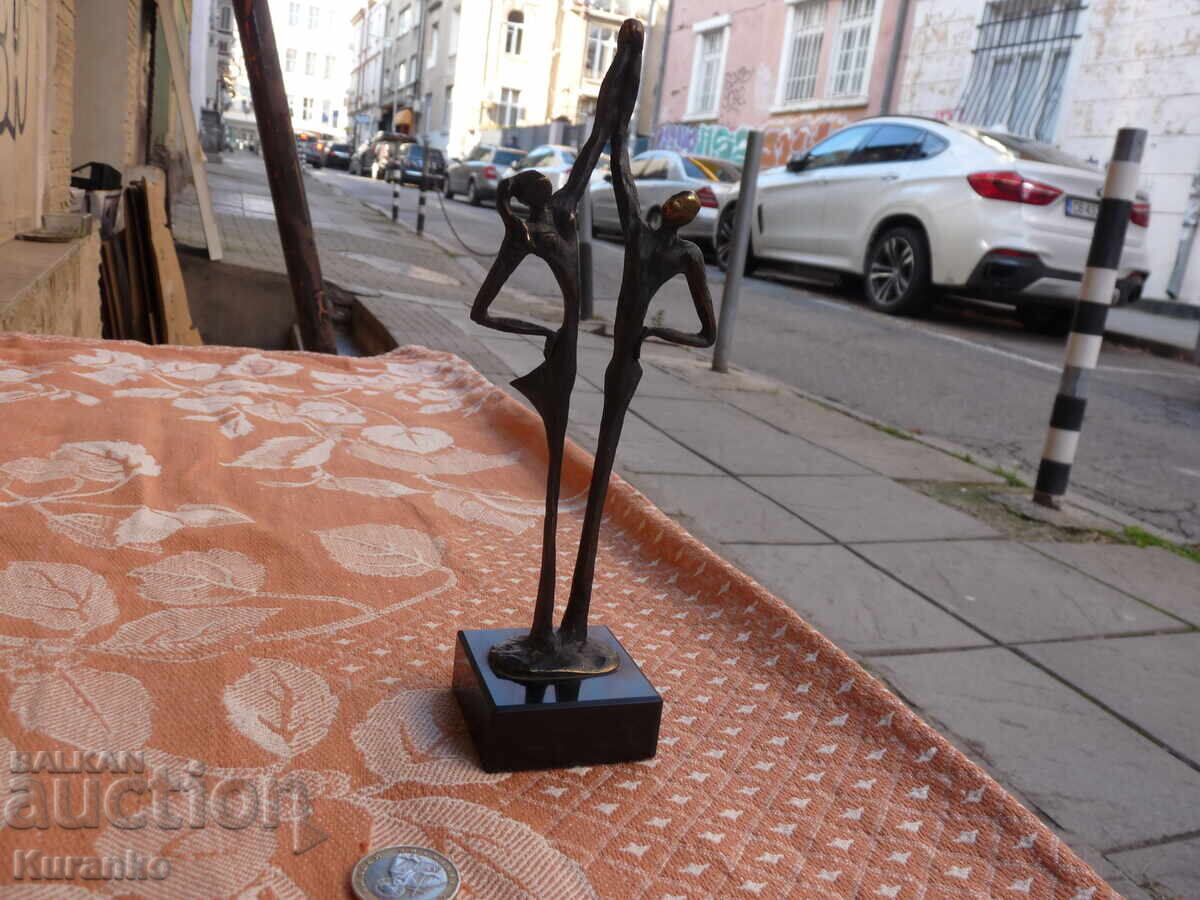 Old bronze statuette sculpture 20 cm with price € 40.00 | 78.23 BGN