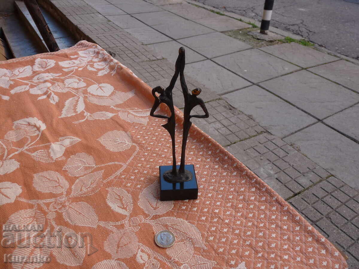 Auction  Old bronze statuette sculpture 20 cm