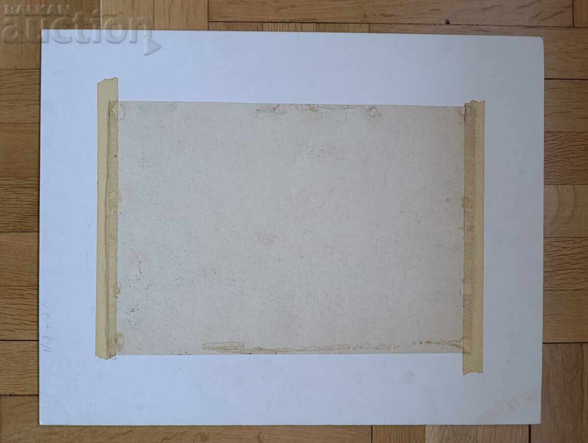 Доставка на Красив акварел от български автор, пейзаж.