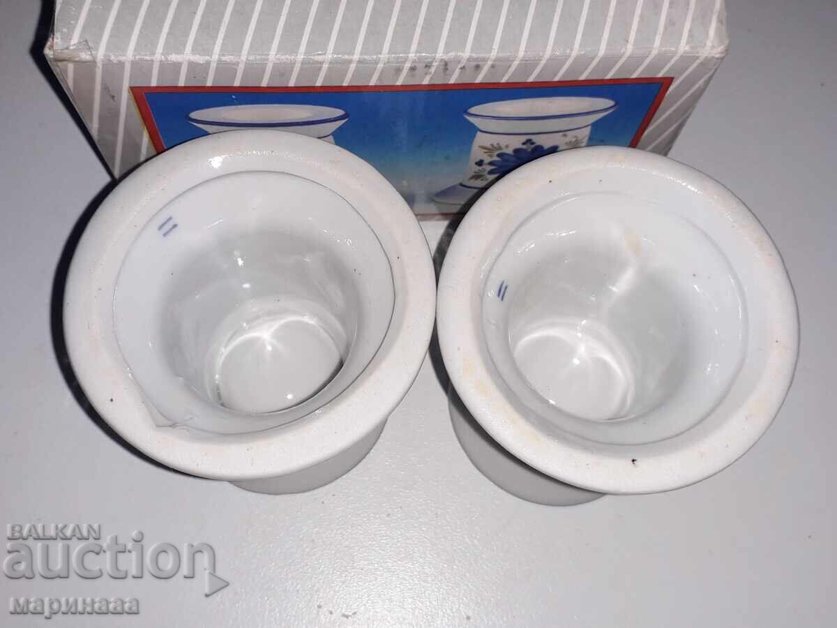 Auction  CANDLESTICKS. PORCELAIN. BOX. GERMANY