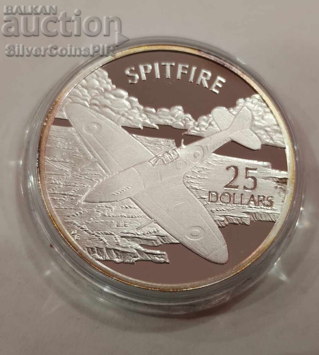 Ασήμι 1 oz Αεροπλάνα 2003 Νήσοι Σολομώντος Ασήμι 1 oz Αεροπλάνα 2003 Νήσοι Σολομώντος