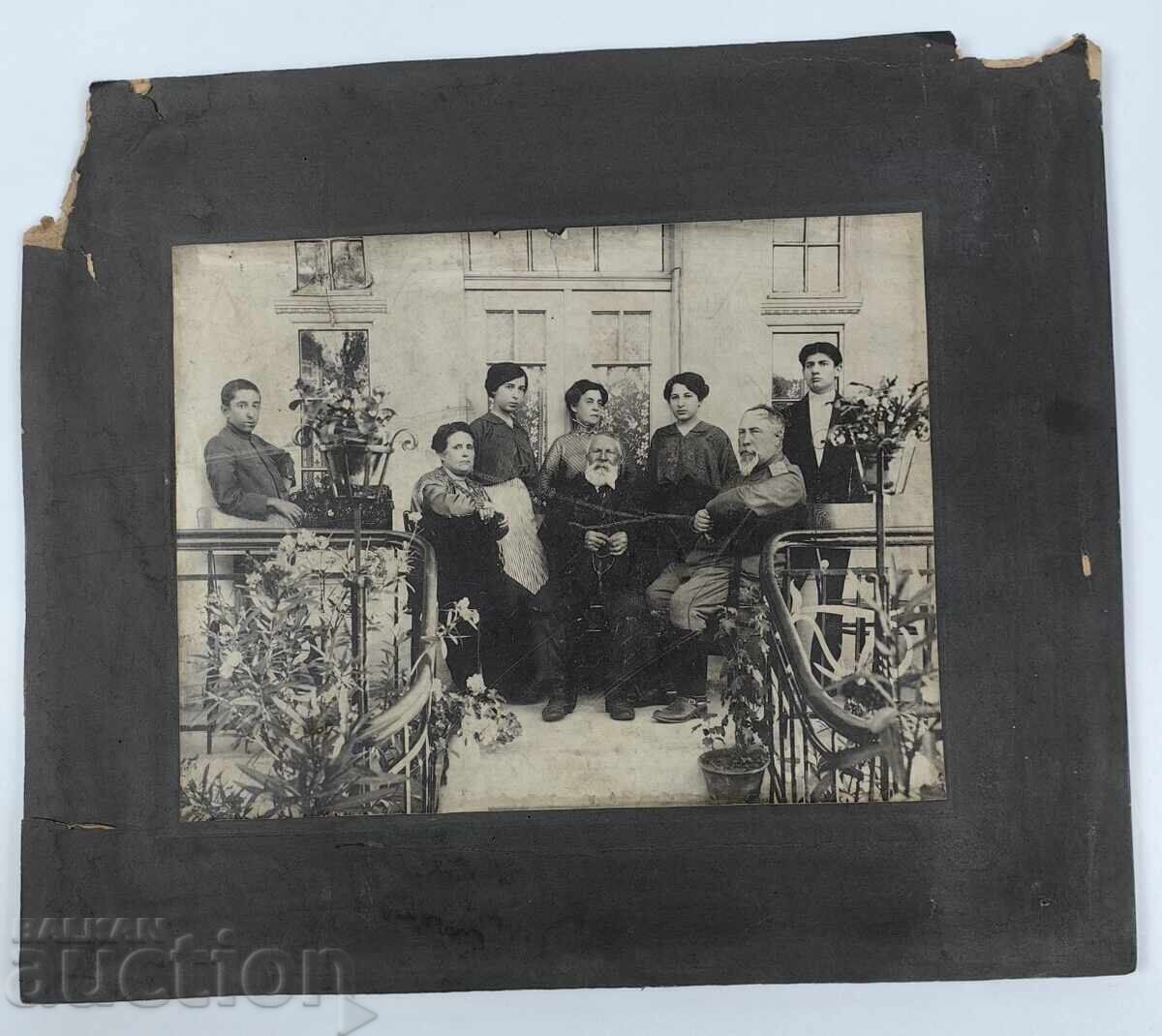 Auction  General Georgi Todorov Family Photo Photograph Cardboard