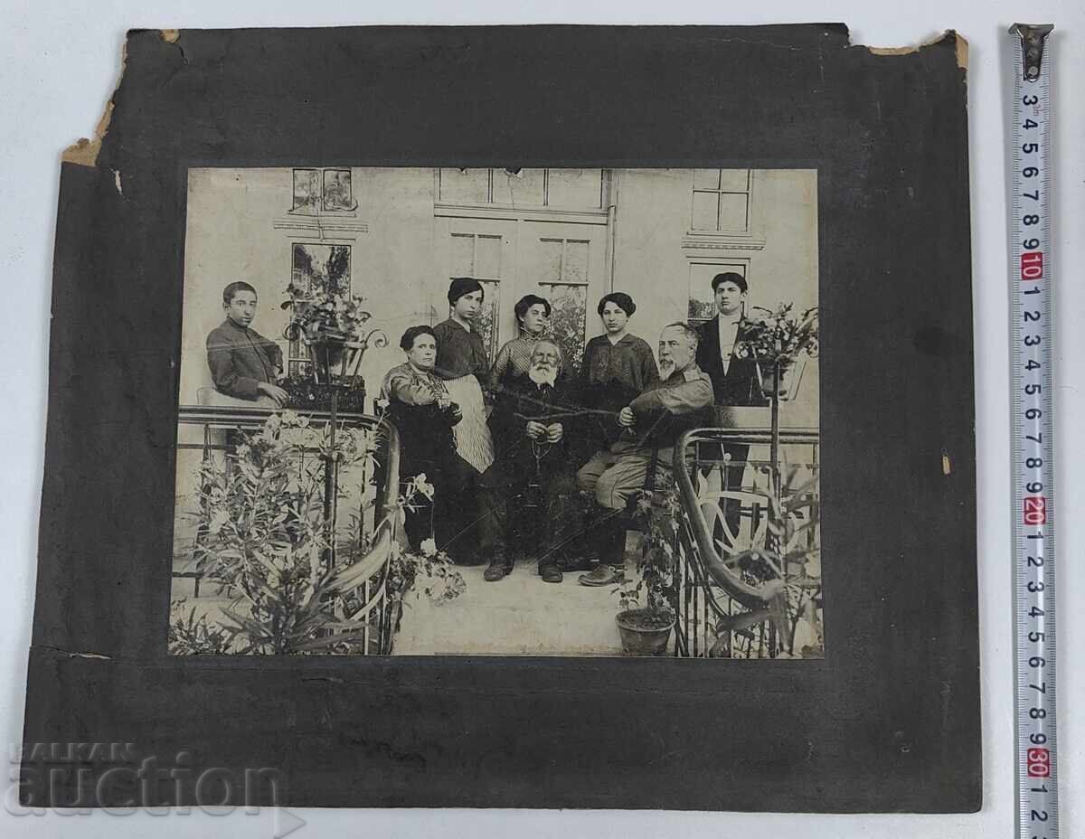 Delivery of General Georgi Todorov Family Photo Photograph Cardboard