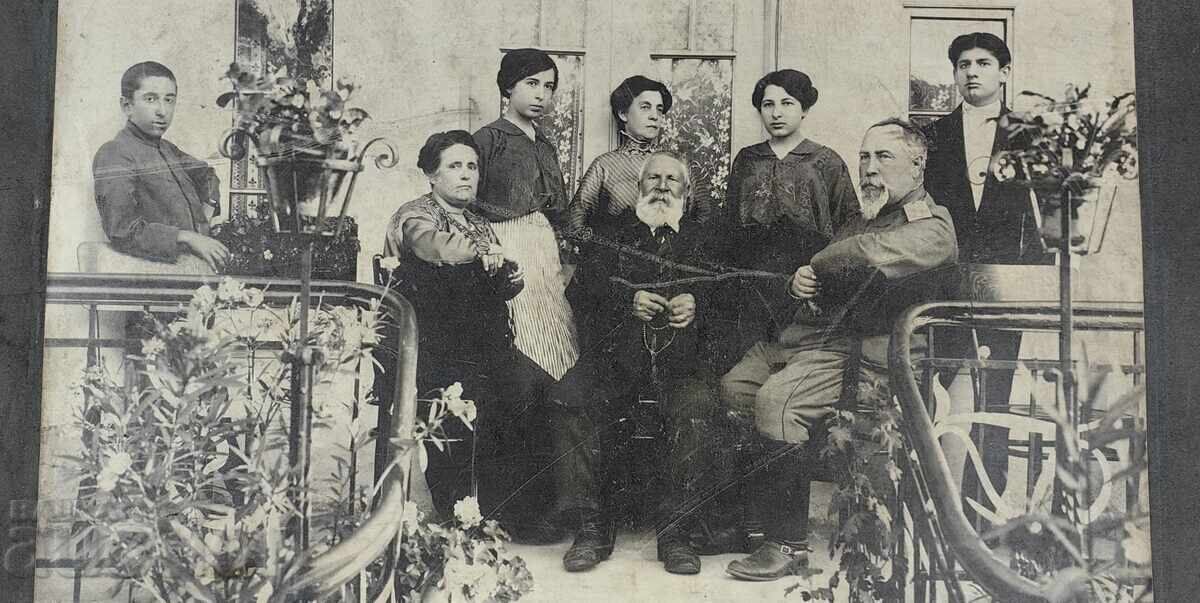 General Georgi Todorov Family Photo Photograph Cardboard - 6