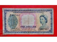 1 Dollar Banknote of Malaya and Borneo