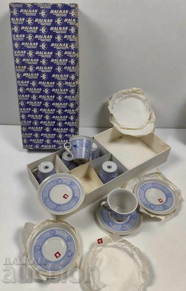 Auction  UNUSED SOCIAL EXPERIMENTAL PORCELAIN SERVICE BGA BALKAN