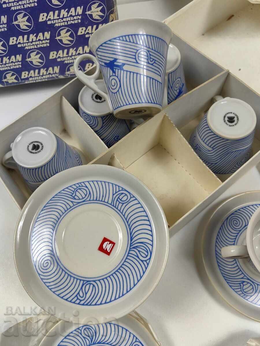 Delivery of UNUSED SOCIAL EXPERIMENTAL PORCELAIN SERVICE BGA BALKAN