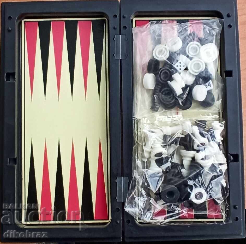 Επιτραπέζιο παιχνίδι ΣΚΑΚΙ ΤΑΒΛΙ ΝΤΑΜΑ - για 5 € ευρώ καινούργιο με τιμή € 5.00 | 9.78 BGN Επιτραπέζιο παιχνίδι ΣΚΑΚΙ ΤΑΒΛΙ ΝΤΑΜΑ - για 5 € ευρώ καινούργιο με τιμή € 5.00 | 9.78 BGN