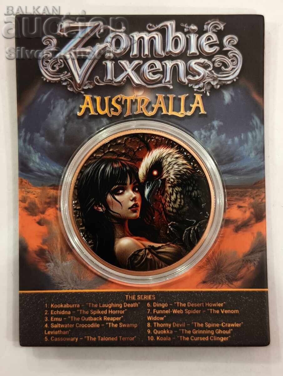 ΜΕΔ Κουκαμπούρα Ζόμπι Αυστραλία 2025 Μετάλλιο με τιμή € 16.50 | 32.27 BGN